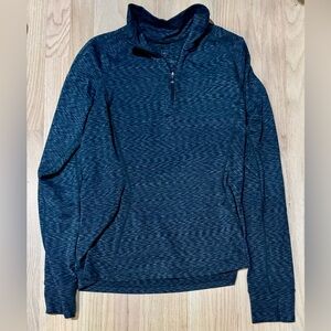 REI Pullover 1/4 Zip Sweatshirt Womens M Outdoor Hiking Running Long Sleeve